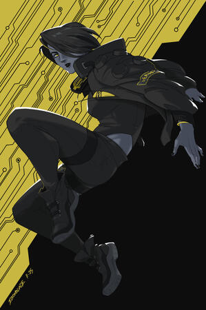 150$ fullbody cell-shaded detailed back